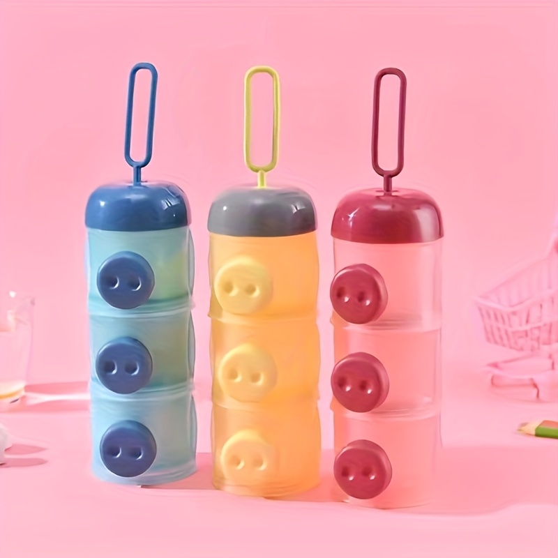 Baby Food For Travelling - 3-layer storage box, independent layered milk