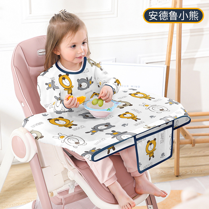 Baby Food Chair - Newborns Bib Table Cover Baby Dining