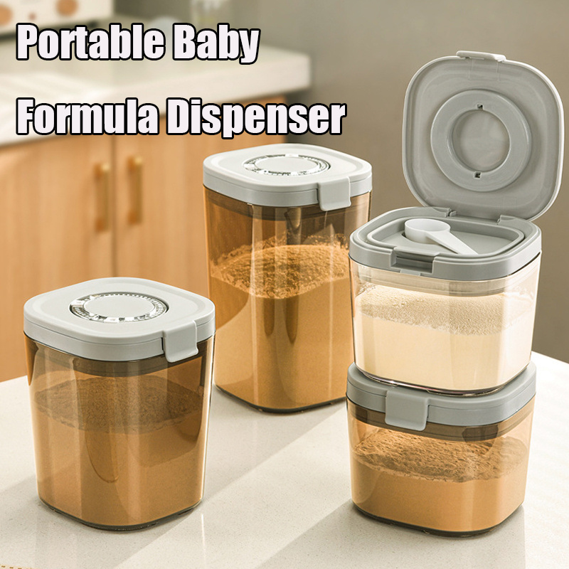 Baby Food For Travelling - Moisture-proof Baby Food Storage Box With