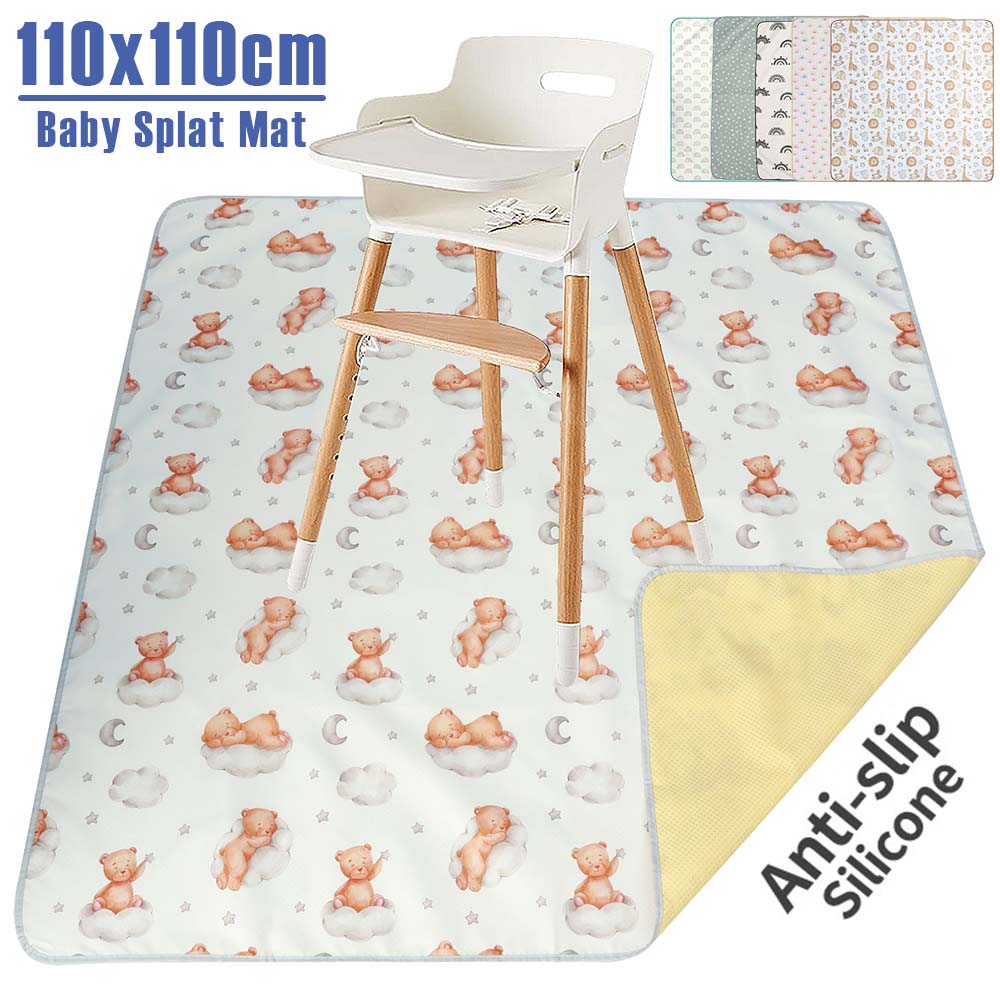 Baby Splat Mat Anti Slip High  - огляд і ціна Highchair Splash Mat