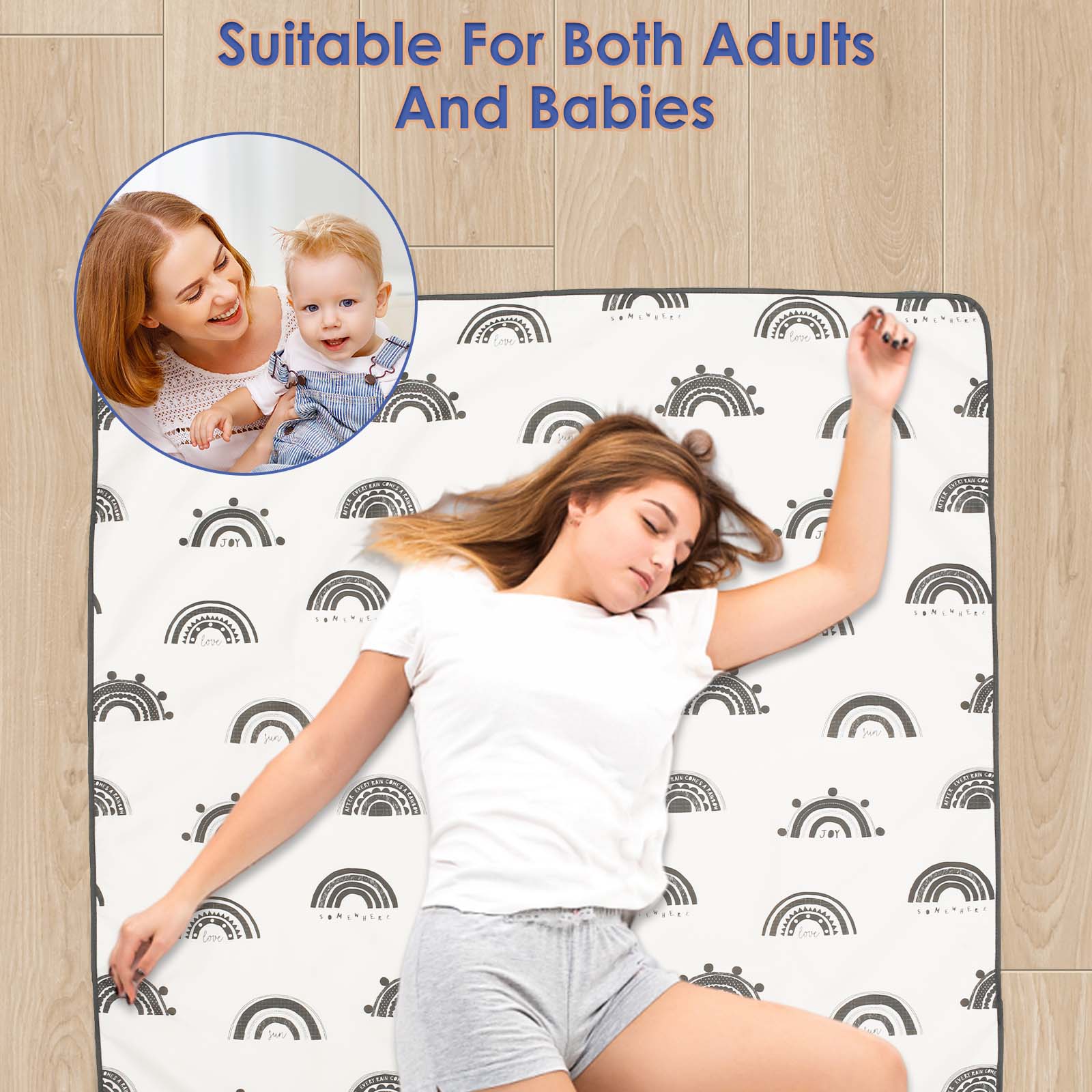 Baby Splat Mat Anti Slip High  - огляд і ціна Highchair Splash Mat