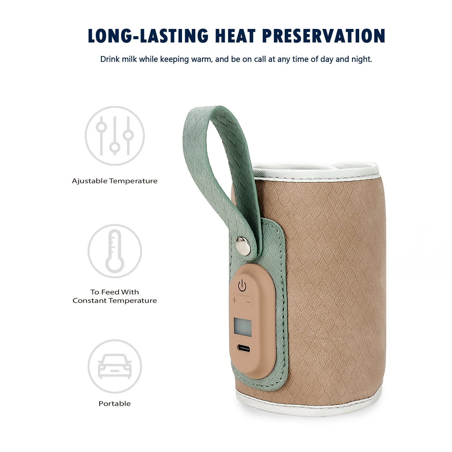 Baby Bottle Warmer Bag USB Pow - огляд і ціна Baby Food For Travelling