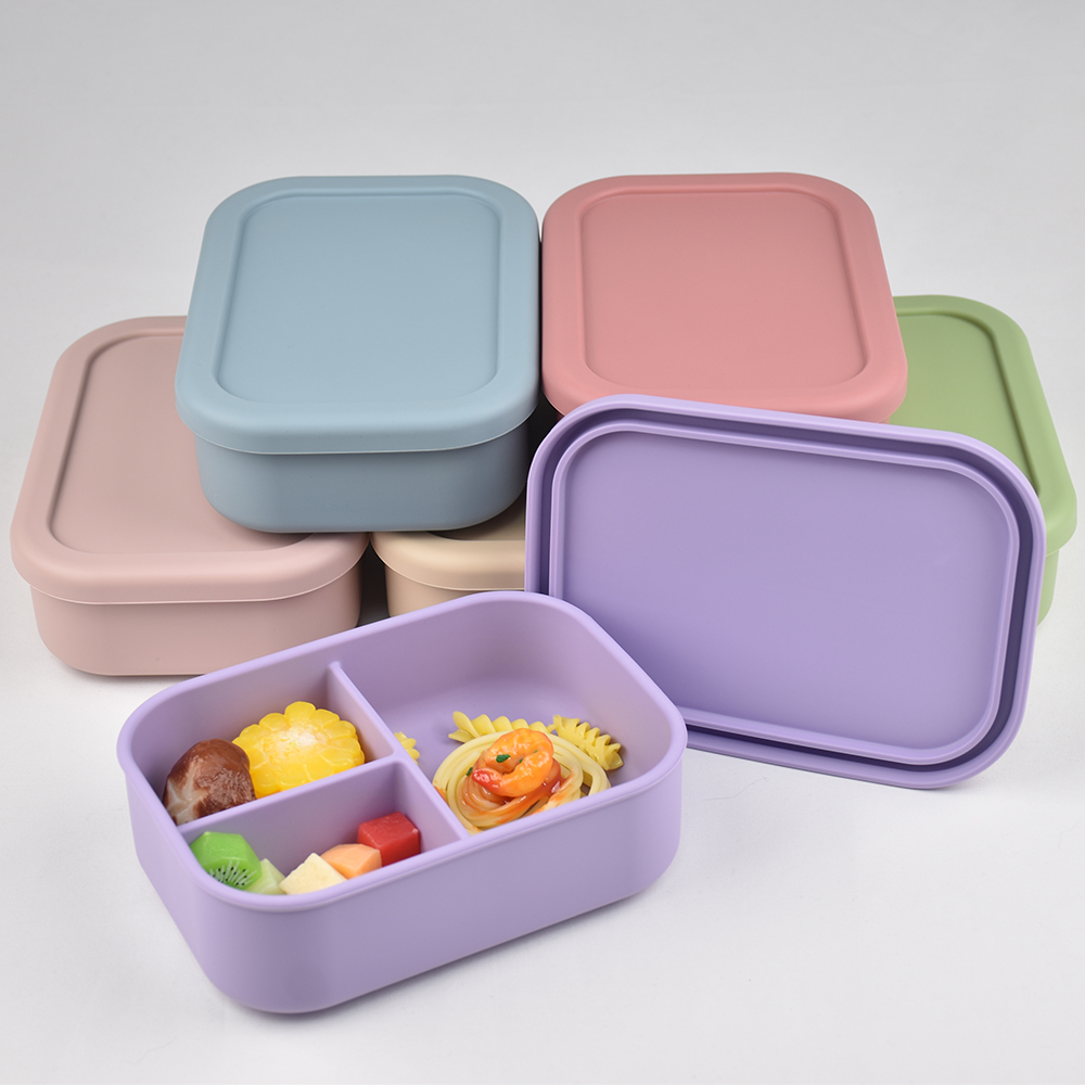 3-Compartment Food Grade Silic - огляд і ціна Baby Food Glass Jar