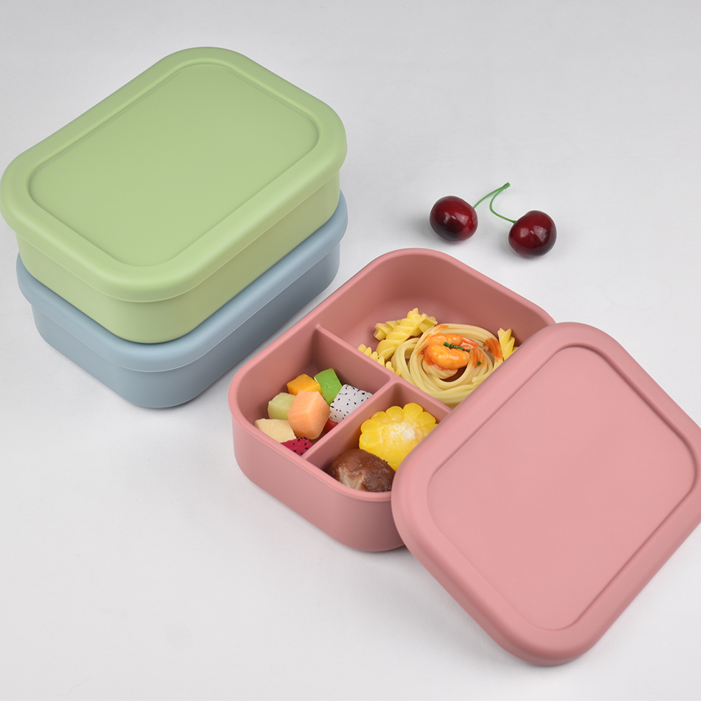 3-Compartment Food Grade Silic - огляд і ціна Baby Food Glass Jar