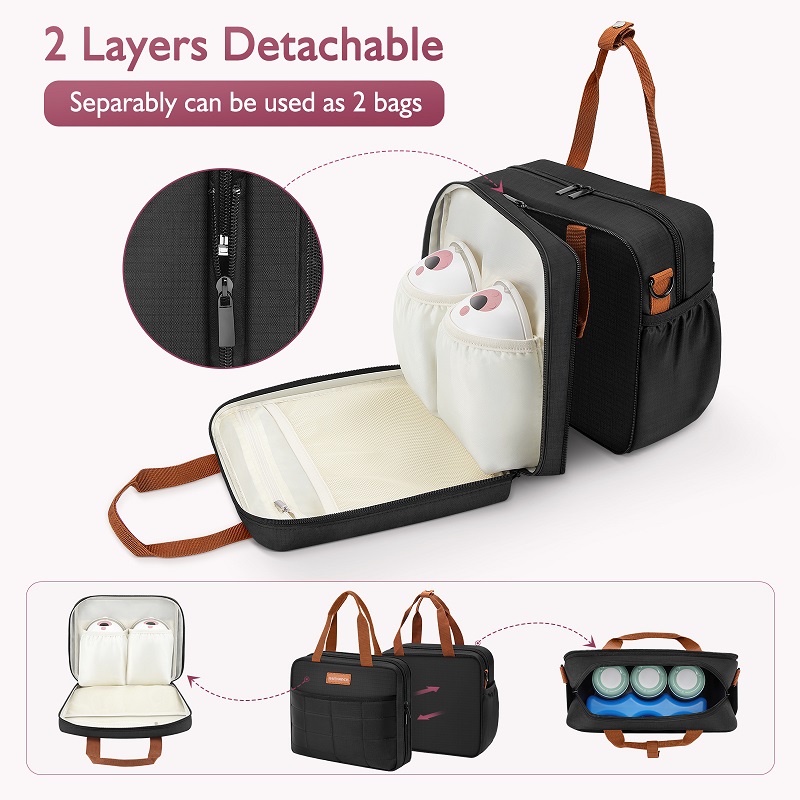 Detachable Breast Pump Bag wit - огляд і ціна Baby Food For Travelling