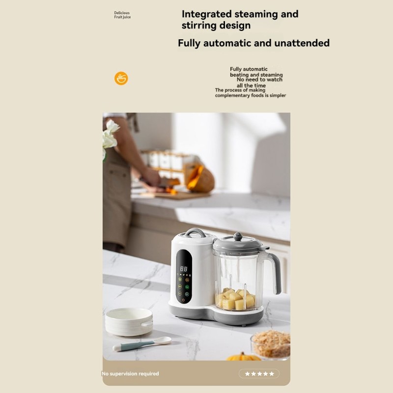 [NEW!N92R】 Automatic Baby Food - огляд і ціна Baby Food Maker And Steamer