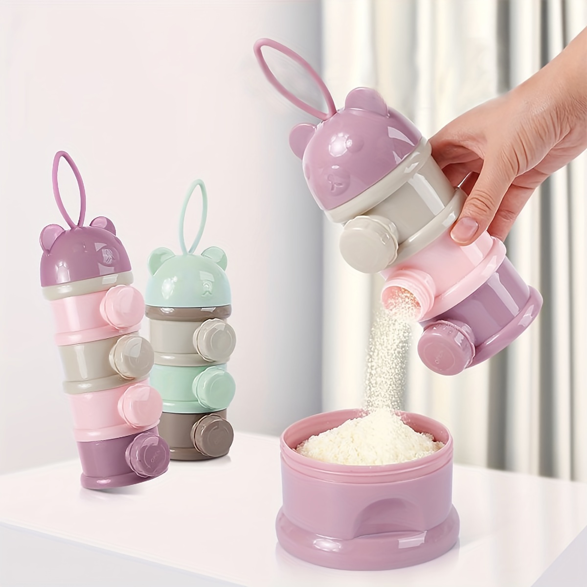 Large Capacity Baby Milk Powde - огляд і ціна Baby Food Glass Jar