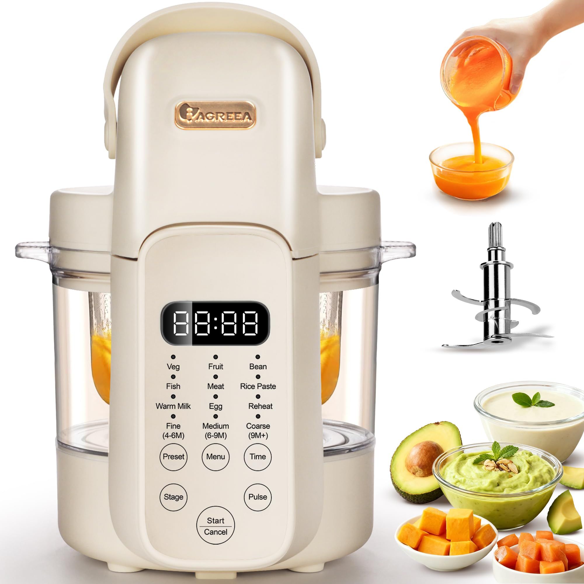 9 in 1 Baby Food Maker,Auto Gl - огляд і ціна Baby Food Maker And Steamer