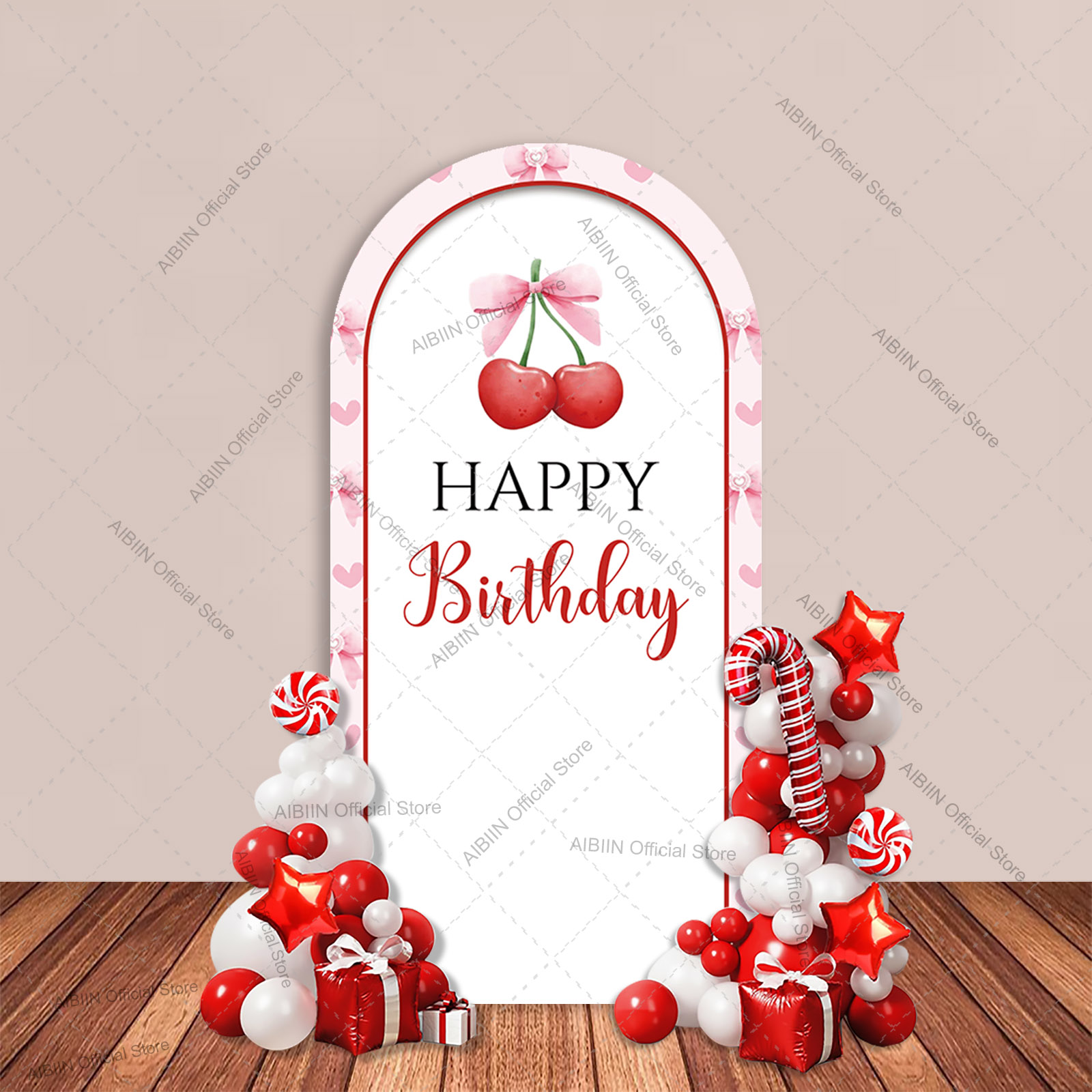 Girl Cherry Happy Birthday Arc - огляд і ціна Baby Food Fruits