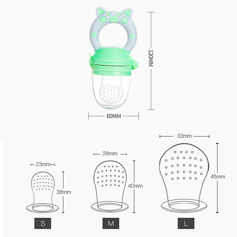 4pcs/set Silicone Fruit & Vege - огляд і ціна Baby Food Fruits