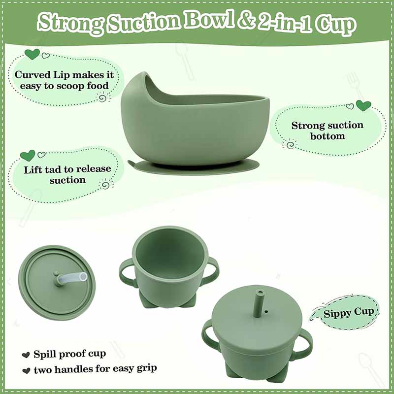 Personalized Name Baby Feeding - огляд і ціна Baby Food Utensils Set