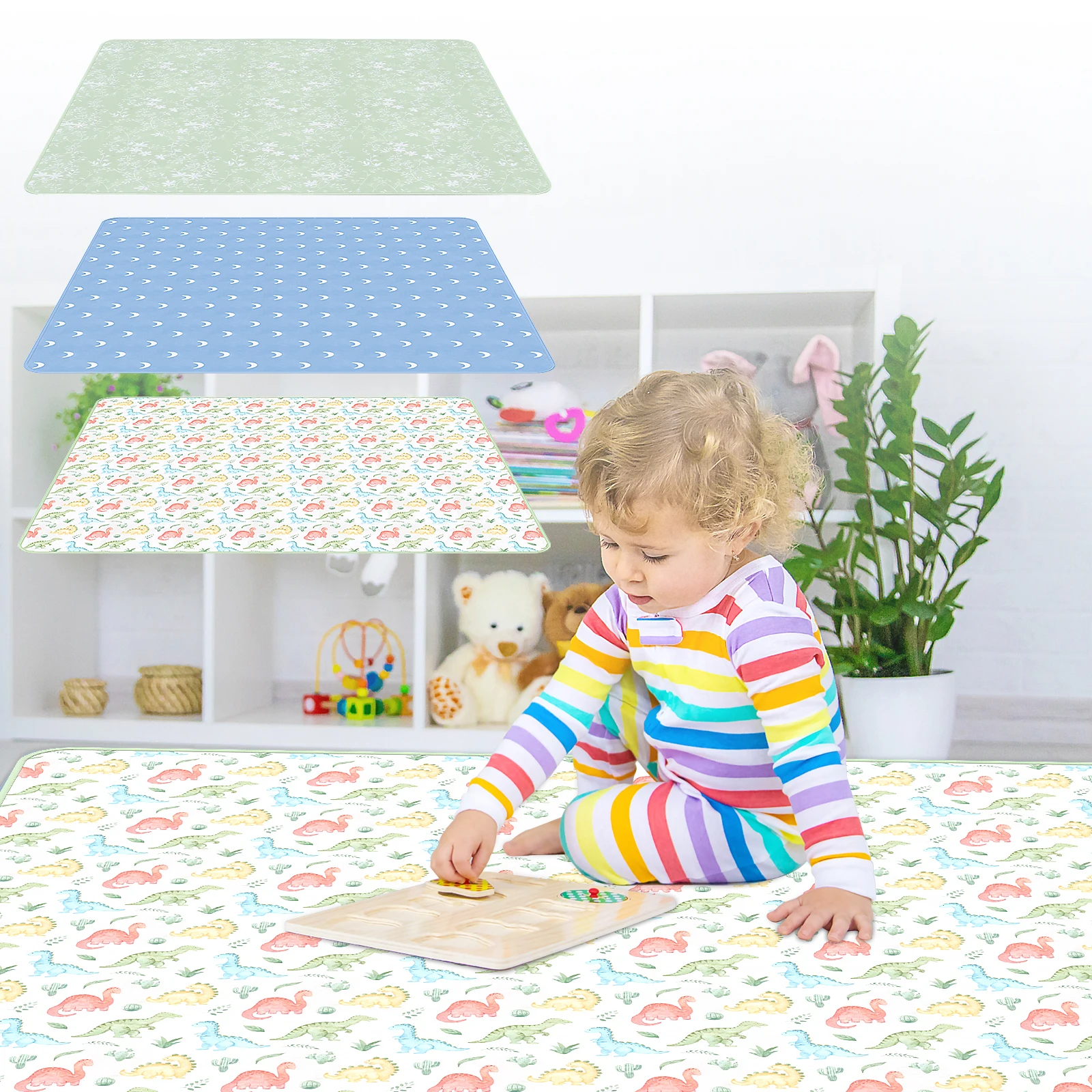 Baby Play Mat 51 Inch Waterpro - огляд і ціна Highchair Splash Mat
