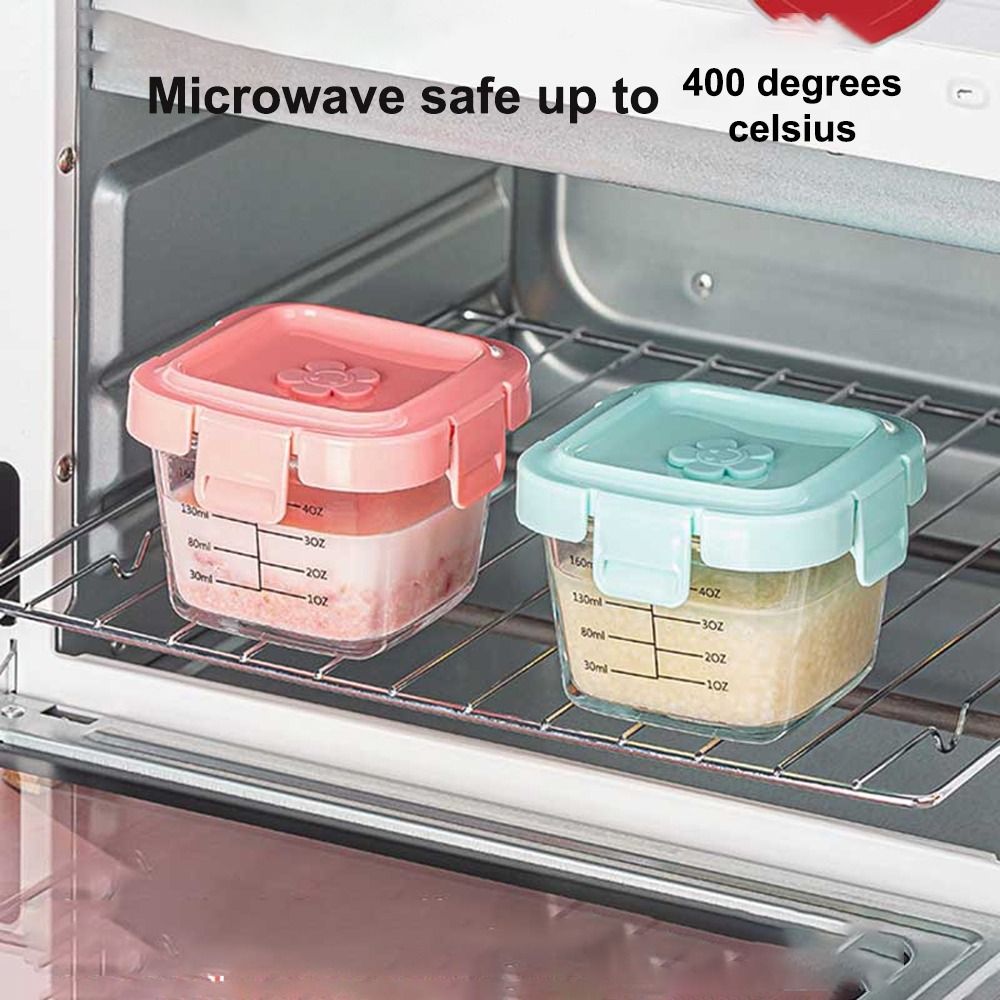 Glass Food Storage Box New 170 - огляд і ціна Baby Food Glass Jar