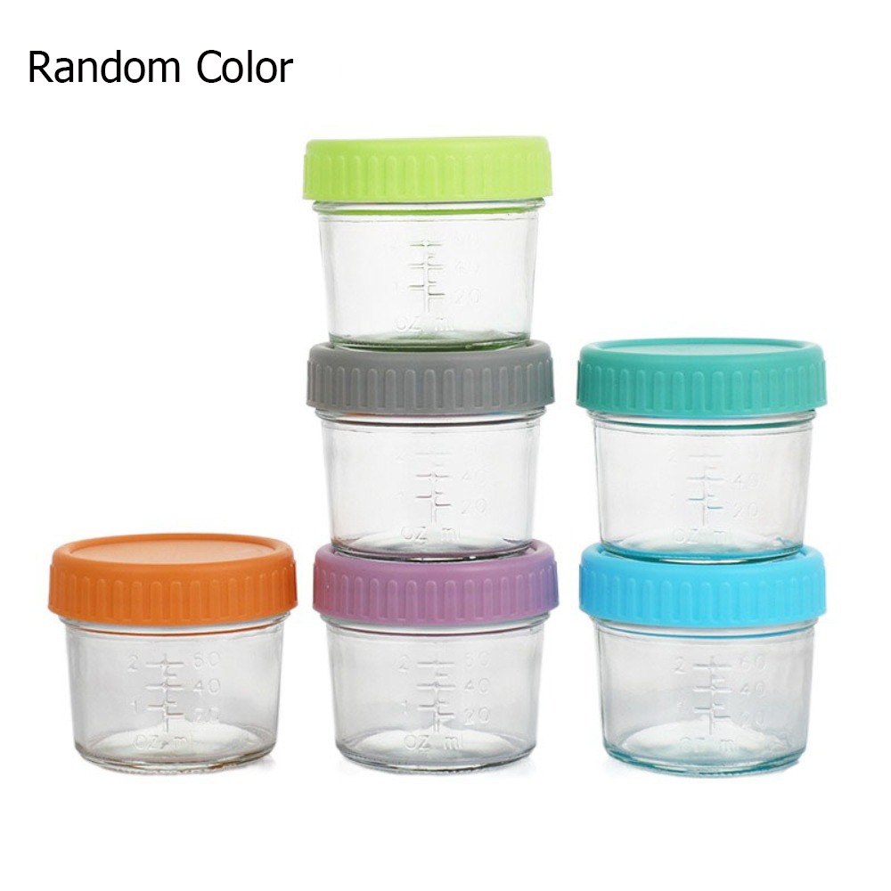 6pcs Multipurpose Glass Baby F - огляд і ціна Baby Food Glass Jar