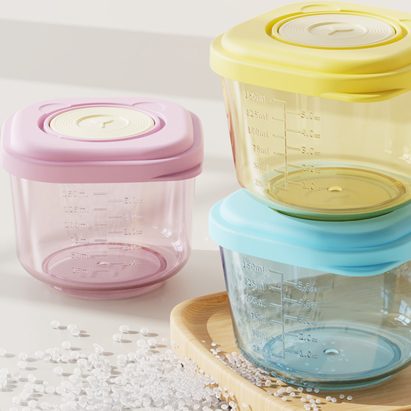 6 Pcs Baby Food Storage Contai - огляд і ціна Baby Food Glass Jar