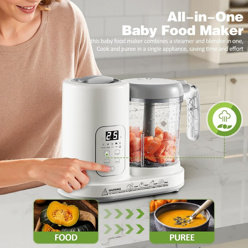 Baby Food Maker Steamer Blende - огляд і ціна Baby Food Maker And Steamer