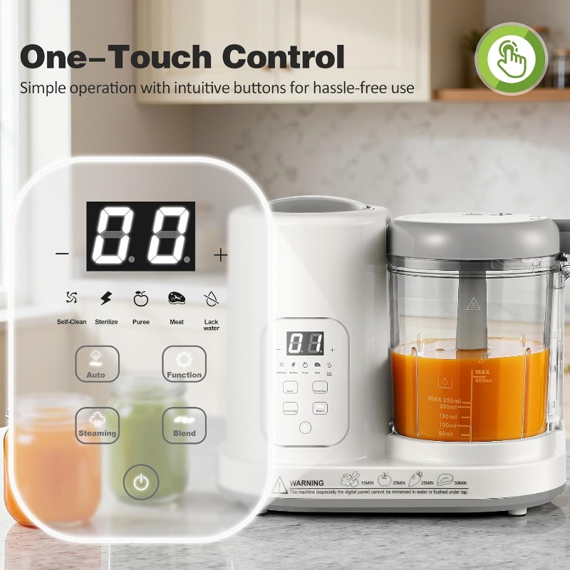 Baby Food Maker Steamer Blende - огляд і ціна Baby Food Maker And Steamer