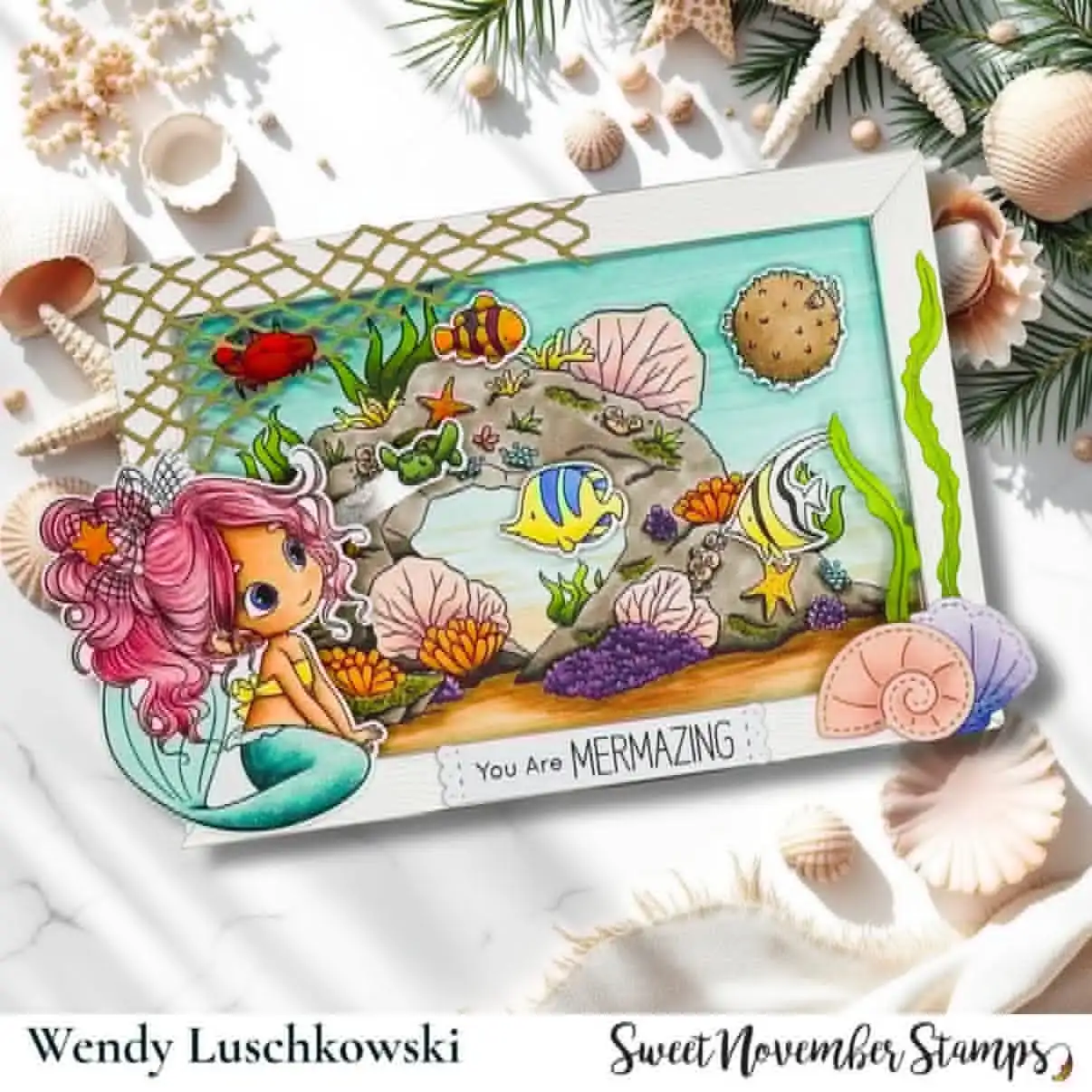 2026 New Clear Stamp Set - Sea - огляд і ціна Baby Food Fruits