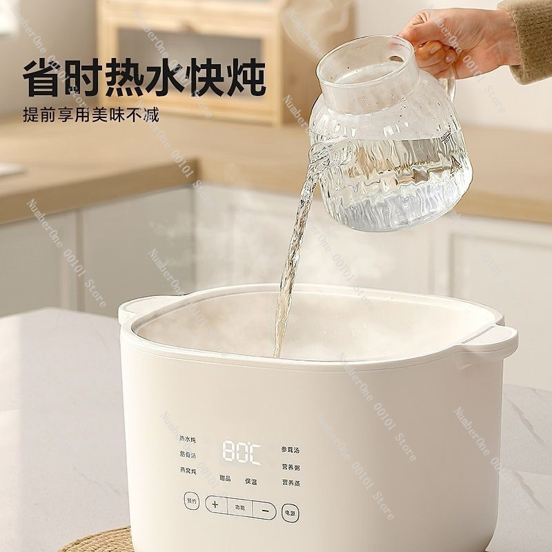 Electric Stew Pot Double Boile - огляд і ціна Baby Food Maker And Steamer