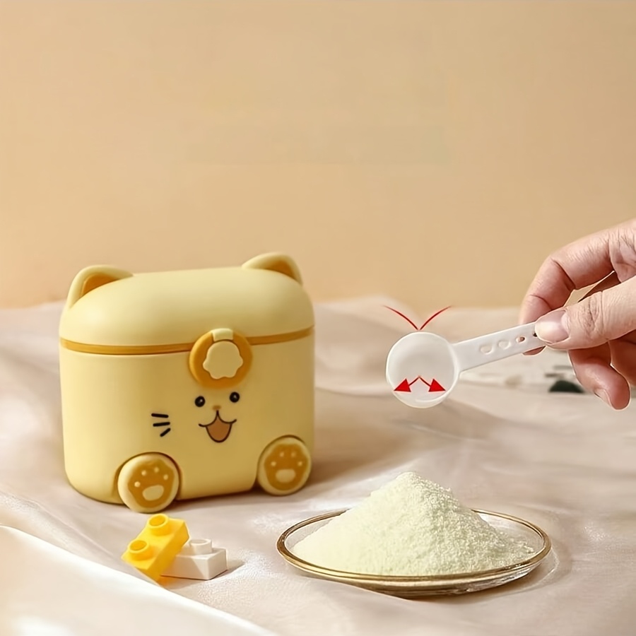 Cute Cat Milk Powder Container - огляд і ціна Baby Food Glass Jar