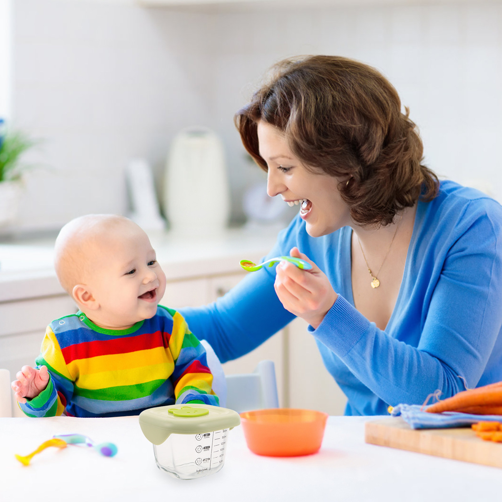 2Pcs Baby Food Storage Contain - огляд і ціна Baby Food For Travelling