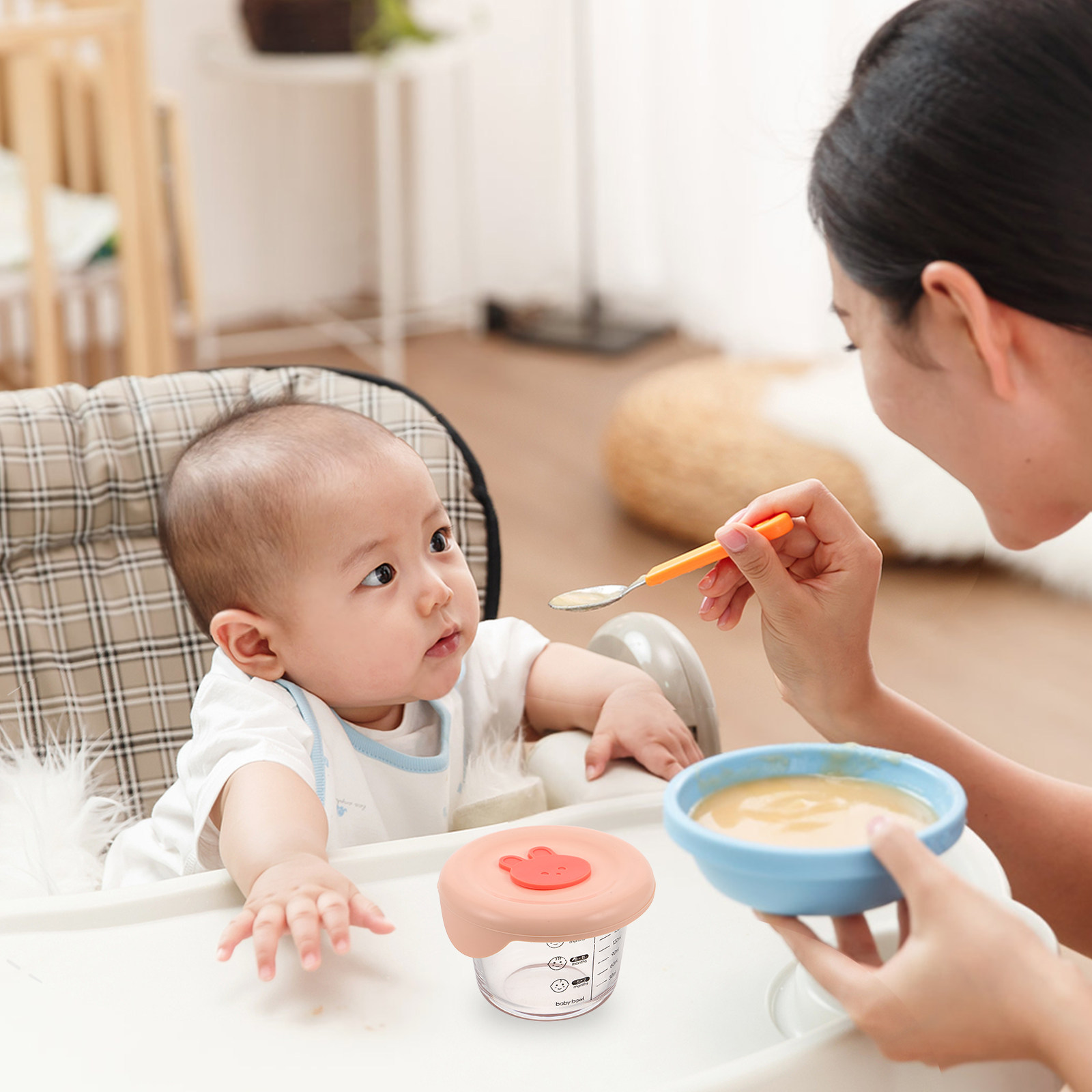 2Pcs Baby Food Storage Contain - огляд і ціна Baby Food For Travelling