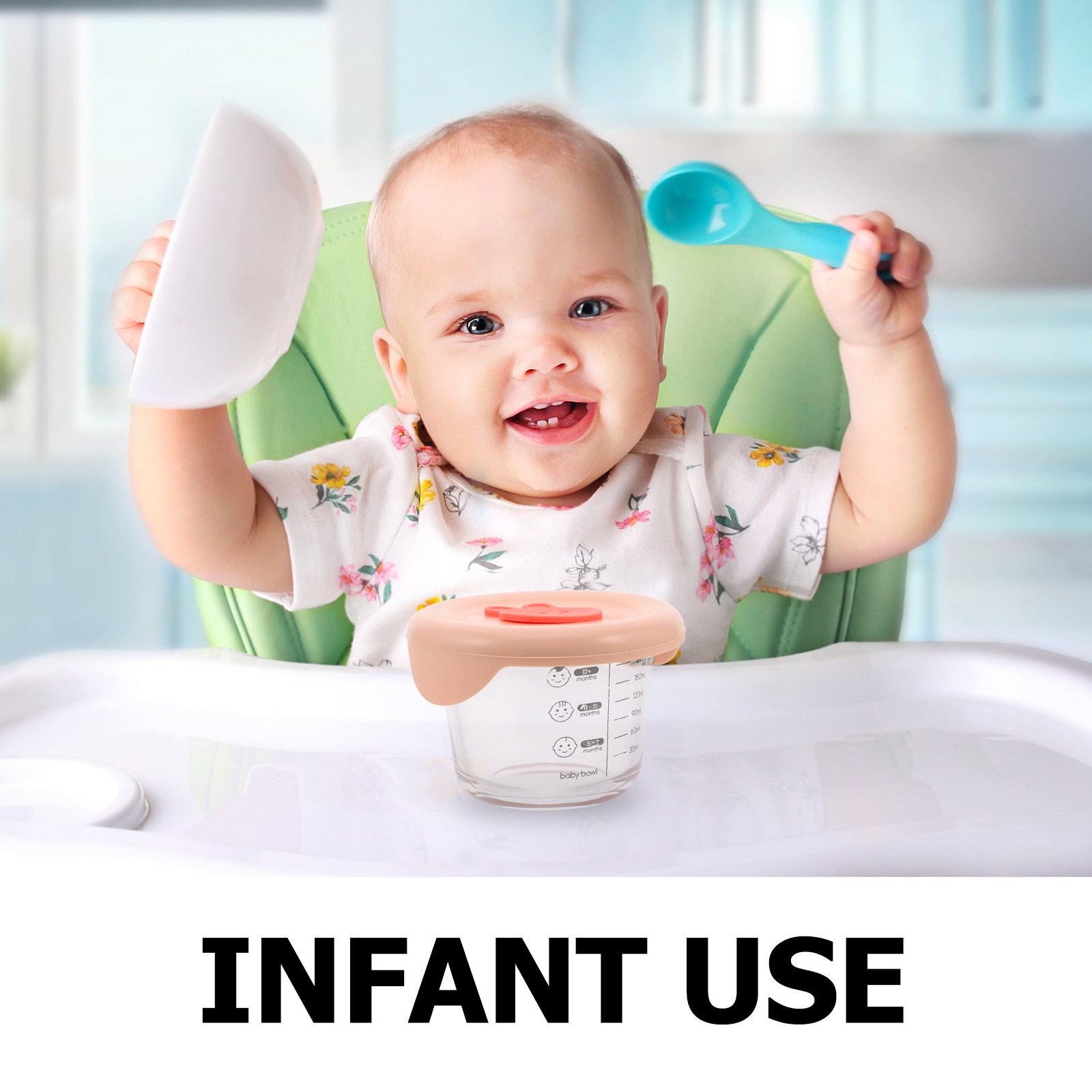 2Pcs Baby Food Storage Contain - огляд і ціна Baby Food For Travelling