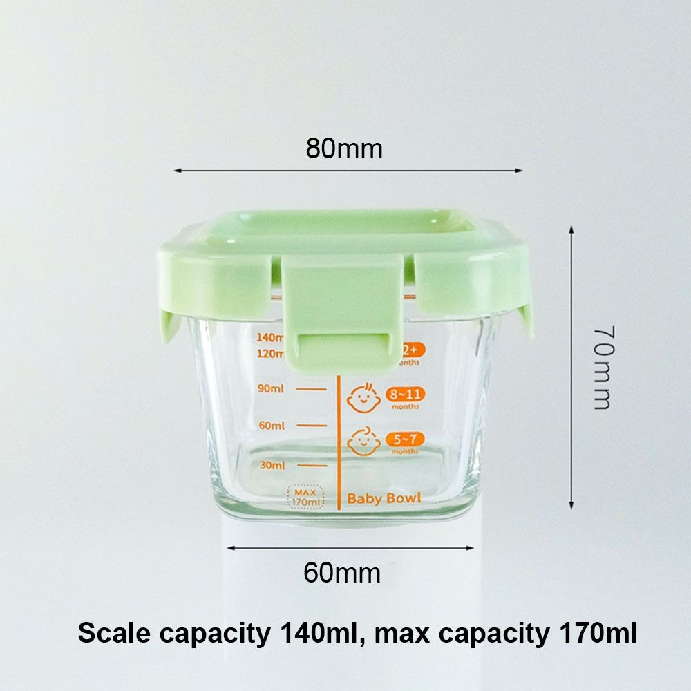 New 170ml Food Storage Box Fro - огляд і ціна Baby Food Glass Jar