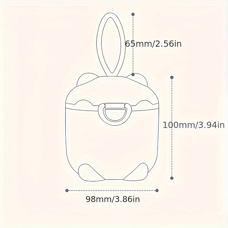 1pc Portable Four-Layer Milk P - огляд і ціна Baby Food Glass Jar