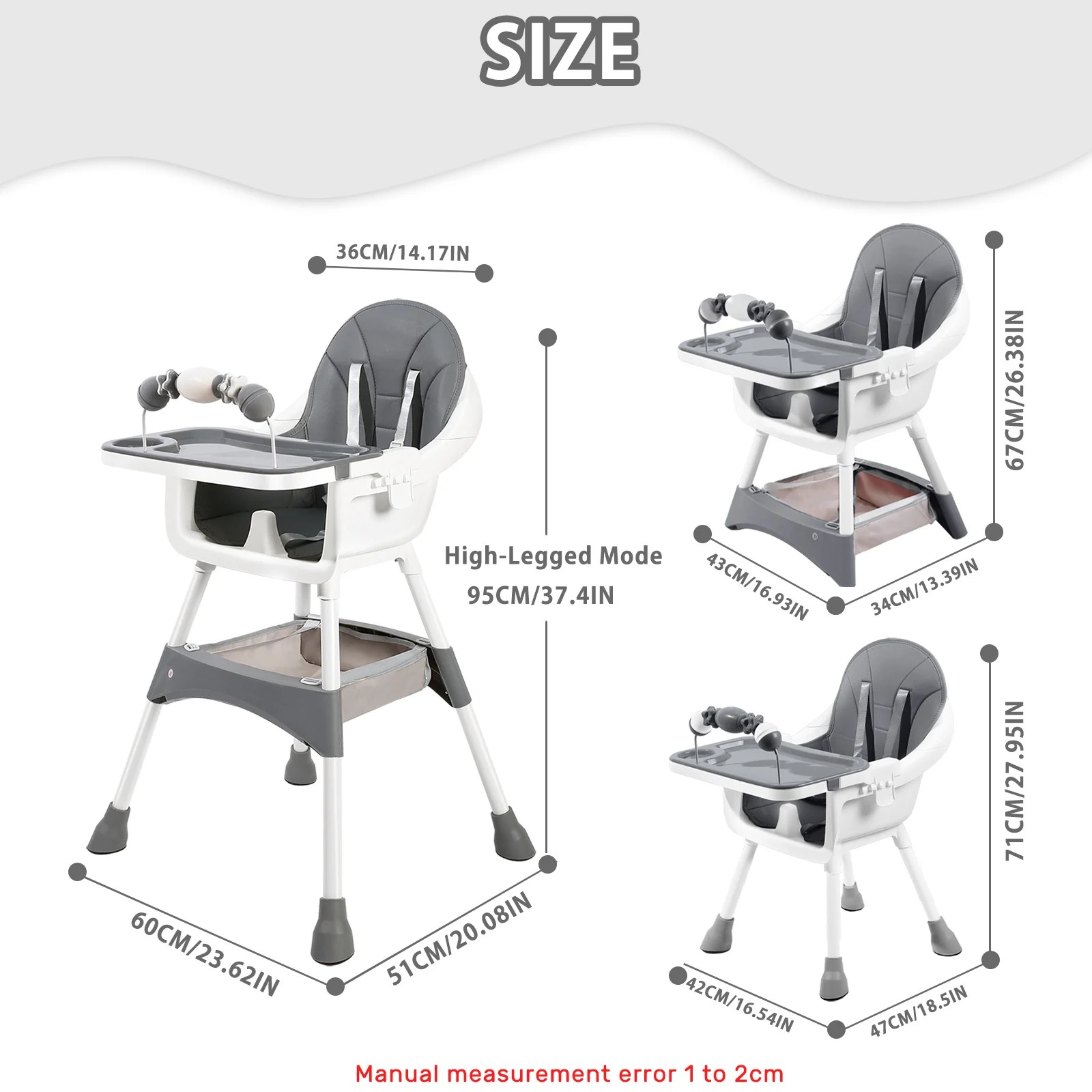 Adjustable Baby High Chair – C - огляд і ціна Baby Food Chair