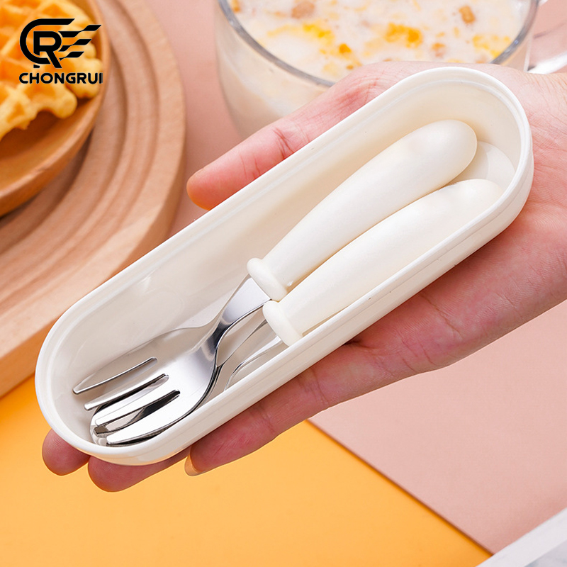 Toddler Training Feeding Spoon - огляд і ціна Baby Food Utensils Set