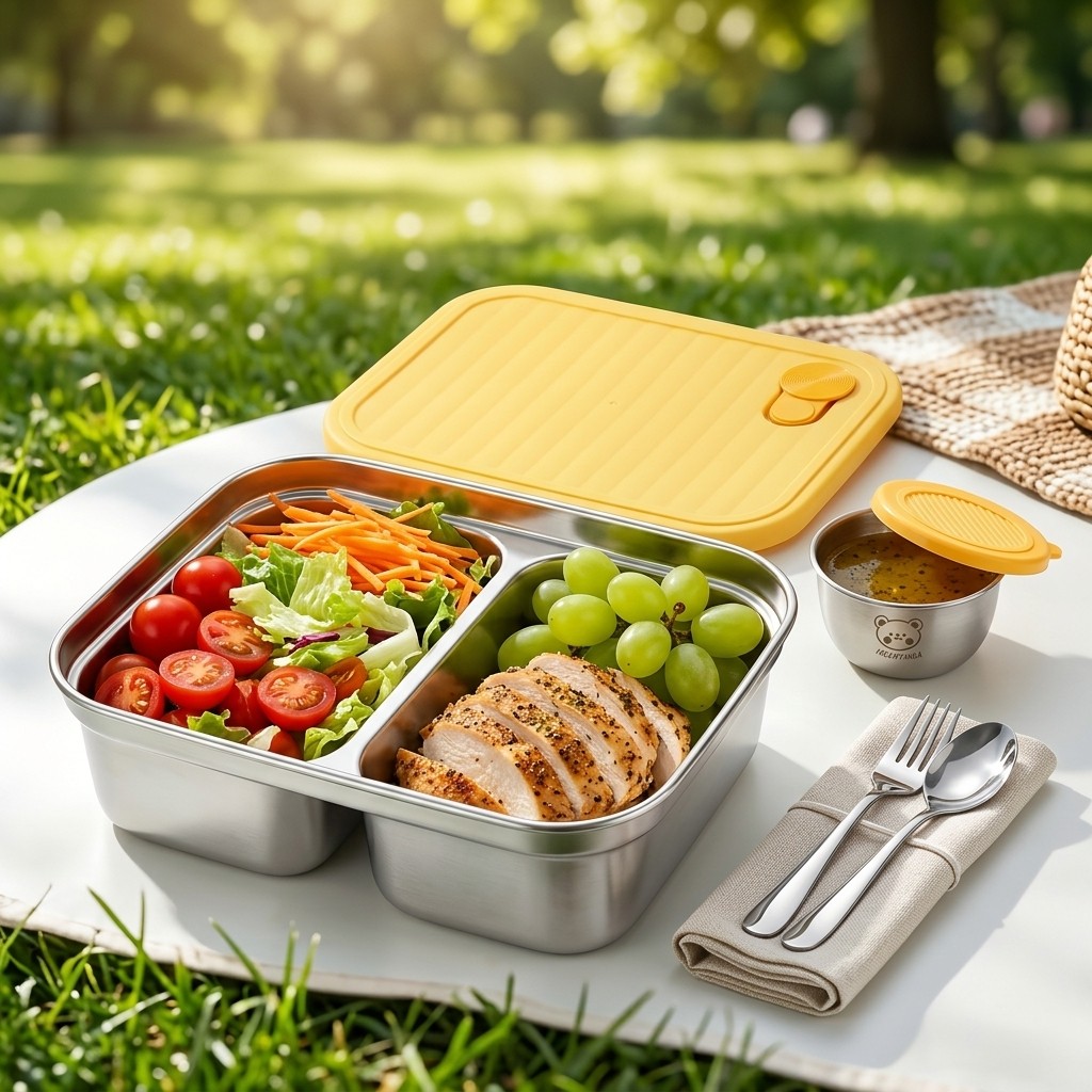 304 Stainless Steel Lunch Cont - огляд і ціна Baby Food Fruits