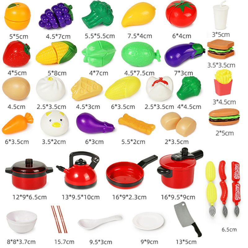 Pretend Play Kitchen Utensils  - огляд і ціна Baby Food Utensils Set
