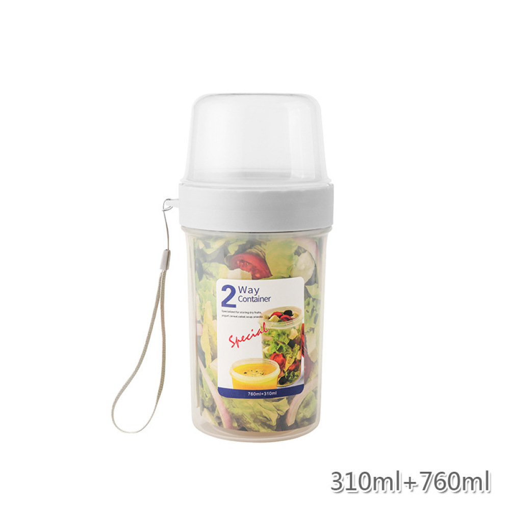 Double Layer Leakproof Food Ca - огляд і ціна Baby Food For Travelling