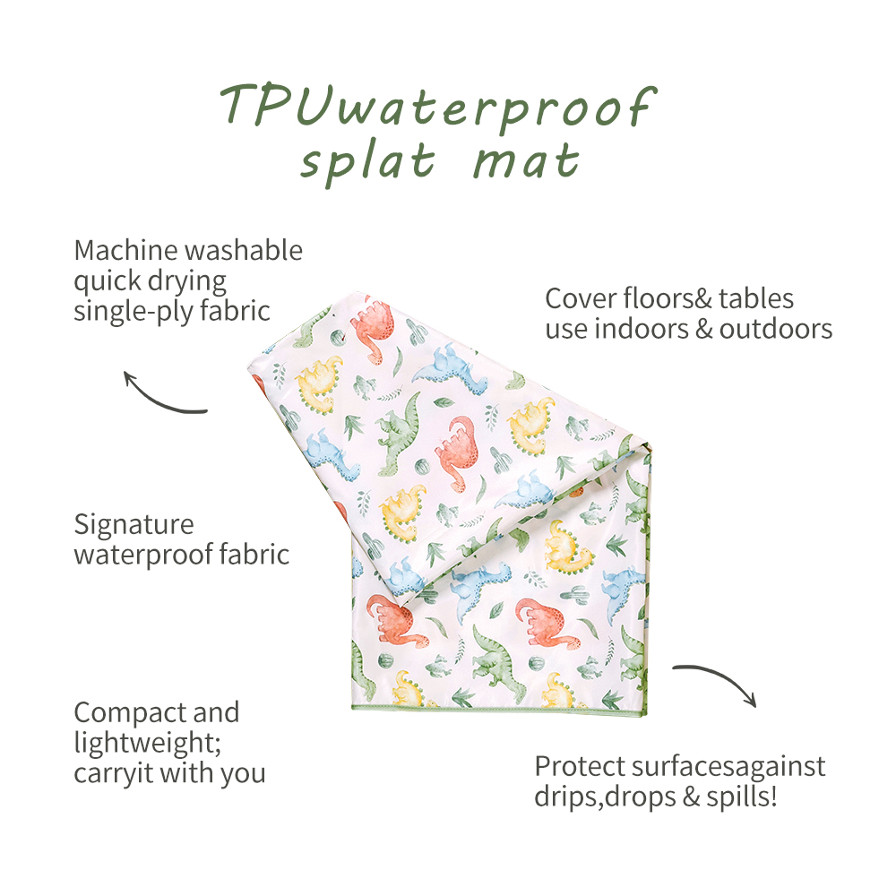 HappyFlute New Fashion Print 1 - огляд і ціна Highchair Splash Mat
