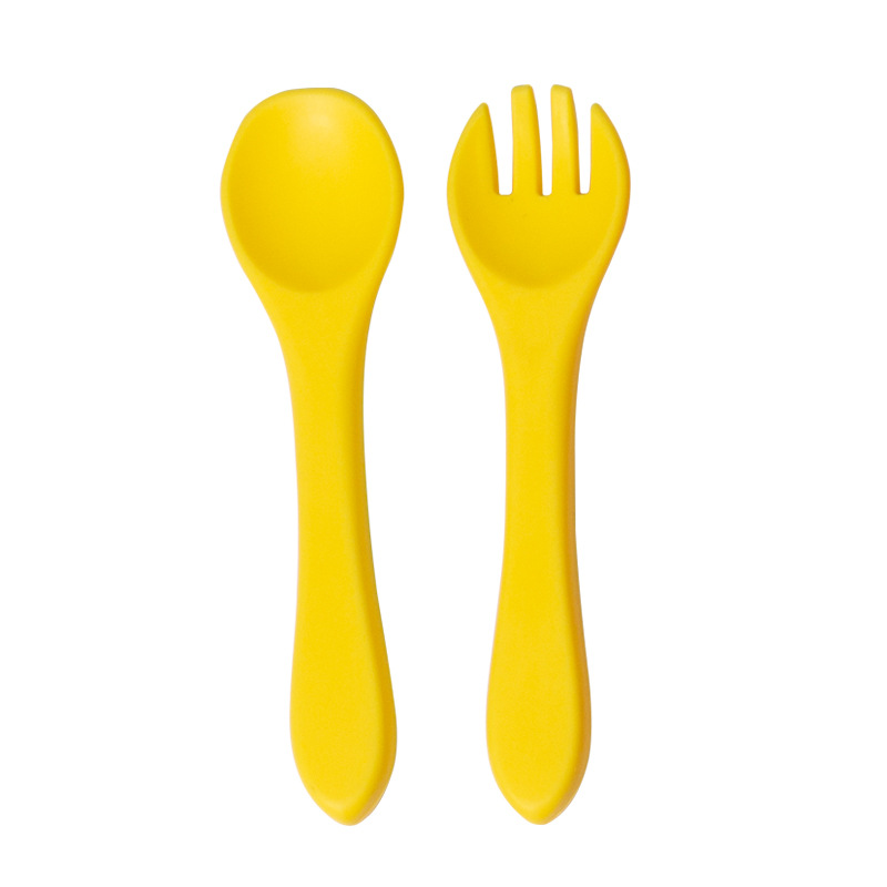 Food Grade Silicone Baby Spoon - огляд і ціна Baby Food Utensils Set